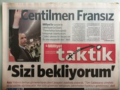 Milliyet Gazetesi Taktik Eki 21 Mayıs 2005 Ligin Dibi Alev Alev - Sergene Özel Tarife -GZ37681 - 1