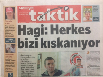 Milliyet Gazetesi Taktik Eki 22 Mart 2005 - HagiHerkes Bizi Kıskanıyor GZ24381 - 1