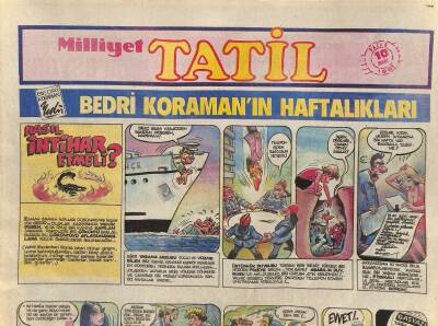 Milliyet Gazetesi Tatil Eki 10 Mart 1991 - Çağdaş Toplum Hastalığı Gastrit GZ116152 - 1