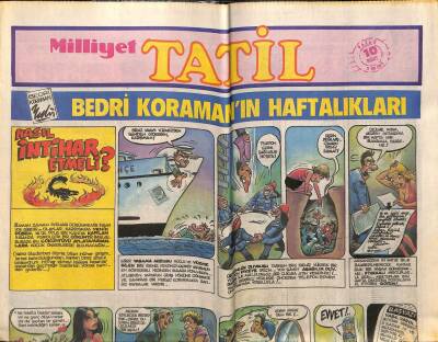 Milliyet Gazetesi Tatil Eki 10 Mart 1991 - Mevsim Dönüşümü Depresyonu GZ75541 - 1