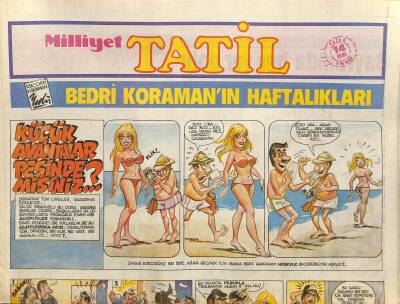 Milliyet Gazetesi Tatil Eki 14 Ekim 1990 - Çağımızın Yeni Bir Hastalığı Büro Stresi GZ116109 - 1