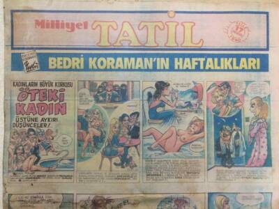 Milliyet Gazetesi Tatil Eki 17 Haziran 1990 - Bedri Koramanın Haftalıkları GZ35866 - 1