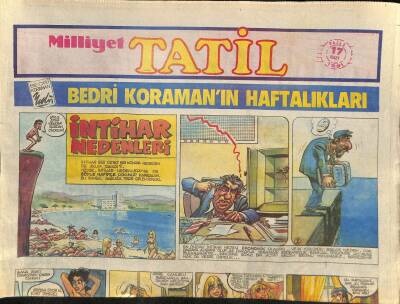 Milliyet Gazetesi Tatil Eki 17 Mart 1991 - Tansiyon Düşüren , Asap Bozan İlaçlar GZ116151 - 1