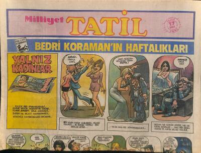 Milliyet Gazetesi Tatil Eki 17 Şubat 1991 - Eximbank Kredileri 4 Trilyon Lirayı Aştı GZ116131 - 1