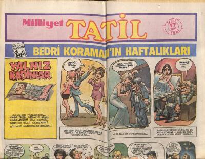 Milliyet Gazetesi Tatil Eki 17 Şubat 1991 - Gençlerde Cinsellik Geriliyor GZ75543 - 1