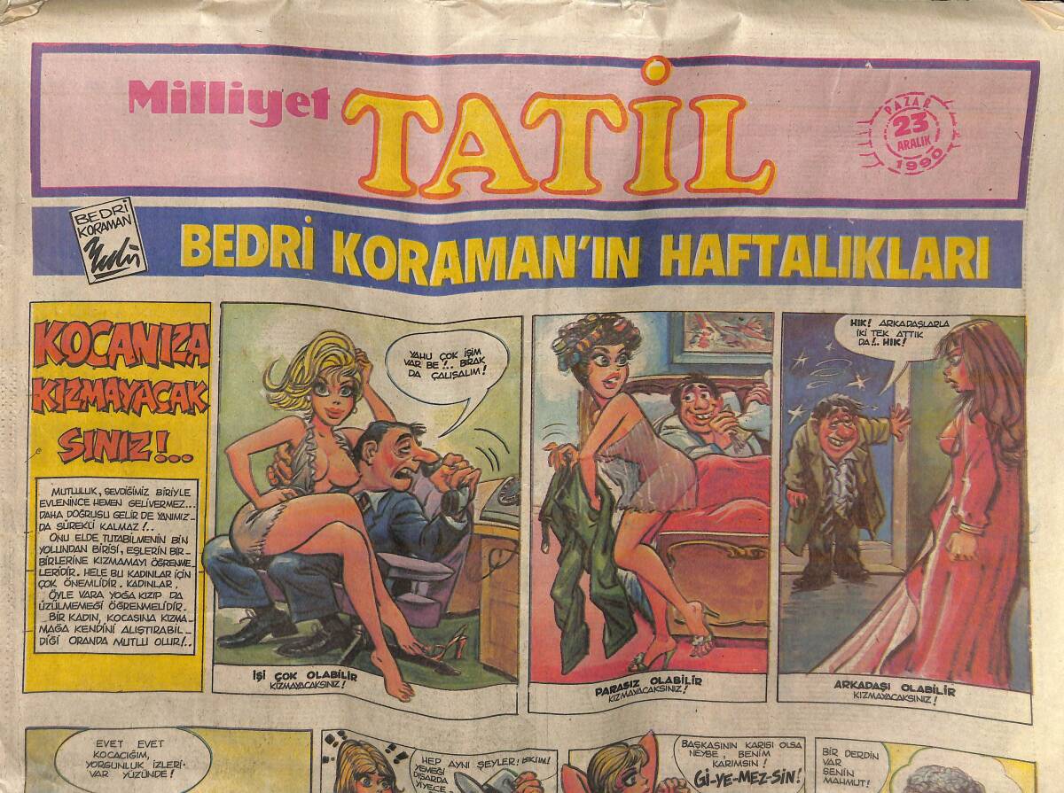 Milliyet Gazetesi Tatil Eki 23 Aralık 1990 - Sağlık Dünyasından Haberler! - Gökdelenler İstanbul'u Alt Üst Edecekler! GZ138428 - 1