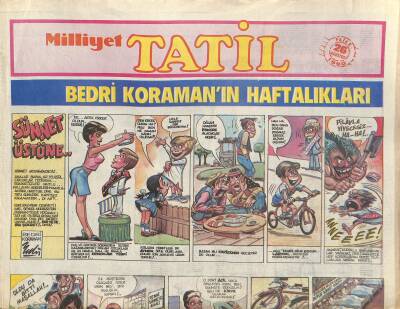 Milliyet Gazetesi Tatil Eki 26 Ağustos 1990 - Yunanistana Giriş Bedava , Çıkış Paralı GZ116107 - 1