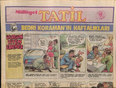 Milliyet Gazetesi Tatil Eki 28 Ekim 1990 - İstanbul 5 Yıldızlı Oteller Şehri Oluyor GZ116111 - 1