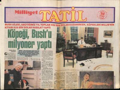 Milliyet Gazetesi Tatil Eki 28 Nisan 1991 - Kanserde Kalıtımın Etkisi GZ75018 - 1