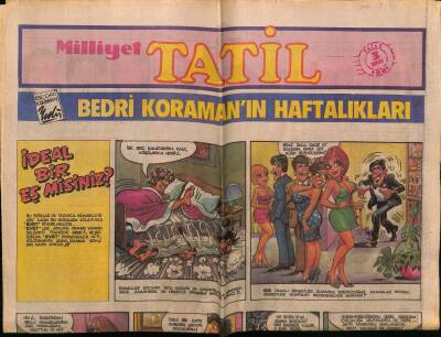 Milliyet Gazetesi Tatil Eki 3 Şubat 1991 - Turist Akını Durdu GZ75545 - 1