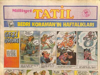 Milliyet Gazetesi Tatil Eki 30 Eylül 1990 - Turizmin Yeni Yıldızı KAŞ GZ116120 - 1