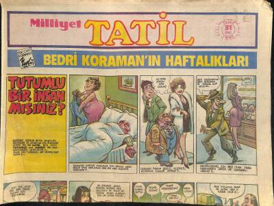 Milliyet Gazetesi Tatil Eki 31 Mart 1991 - İthalatımızın Büyükleri Karşısında Çok Açık Veriyoruz GZ116149 - 1