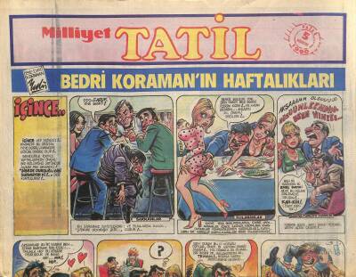 Milliyet Gazetesi Tatil Eki 5 Ağustos 1990 - Şişmanlığın Anatomisi GZ116104 - 1