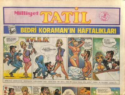 Milliyet Gazetesi Tatil Eki 8 Temmuz 1990 - Kuşadası S.O.S. Veriyor GZ116145 - 1
