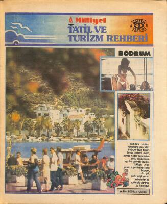 Milliyet Gazetesi Tatil Ve Turizm Rehberi - Bodrum GZ122602 - 1