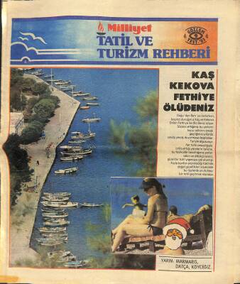 Milliyet Gazetesi Tatil Ve Turizm Rehberi - Kaş, Kekova, Fethiye Ölüdeniz GZ122462 - 1