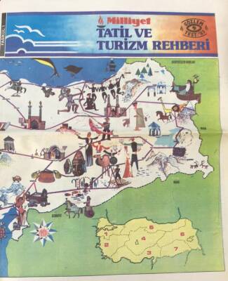 Milliyet Gazetesi Tatil Ve Turizm Rehberi - Türkiye Fasikül 1 GZ36691 - 1