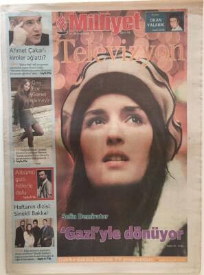 Milliyet Gazetesi Televizyon Eki 12-18 Ocak 2008 - Tarkanın Albümü Gizli Hitlerle Dolu GZ20687 - 1