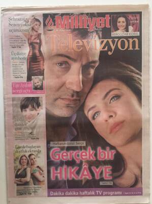 Milliyet Gazetesi Televizyon Eki 15- 21 Mart 2008 - Haftanın Dizisi Serçe Gerçek Bir Hikaye GZ22866 - 1