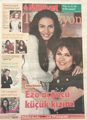 Milliyet Gazetesi Televizyon Eki 17-23 Mart 2007 Sayı75 -Petek Dinçözün Mücevherleri ,Can Tanrıyarın Hakimiyeti Gitti GZ30562 - 1