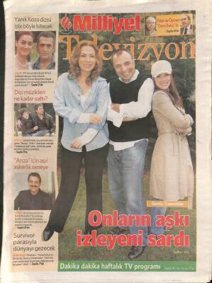 Milliyet Gazetesi Televizyon Eki 20-26 Ocak 2007 - Oktay Kaynarca Oscar da Alsam Kendimi Eleştiririm GZ109420 - 1
