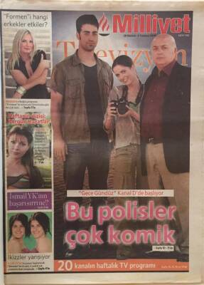 Milliyet Gazetesi Televizyon Eki 28 Haziran - 4 Temmuz 2008 - İsmail YKnın Başarı Sırrı Ne ? GZ20688 - 1