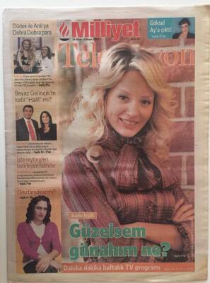 Milliyet Gazetesi Televizyon Eki 28 Nisan - 4 Mayıs 2007 - Bade İşçil Güzelsem Günahım Ne ? GZ22861 - 1