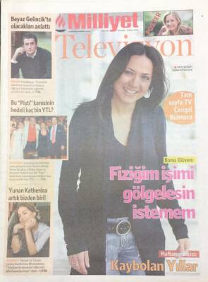 Milliyet Gazetesi Televizyon Eki 29 Nisan-5 Mayıs 2006 Mahsunun Badesi Sunucu Oldu GZ36222 - 1
