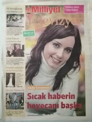 Milliyet Gazetesi Televizyon Eki 3-9 Mart 2007 Sıcak Haber Heyecanı Başka -GZ37173 - 1
