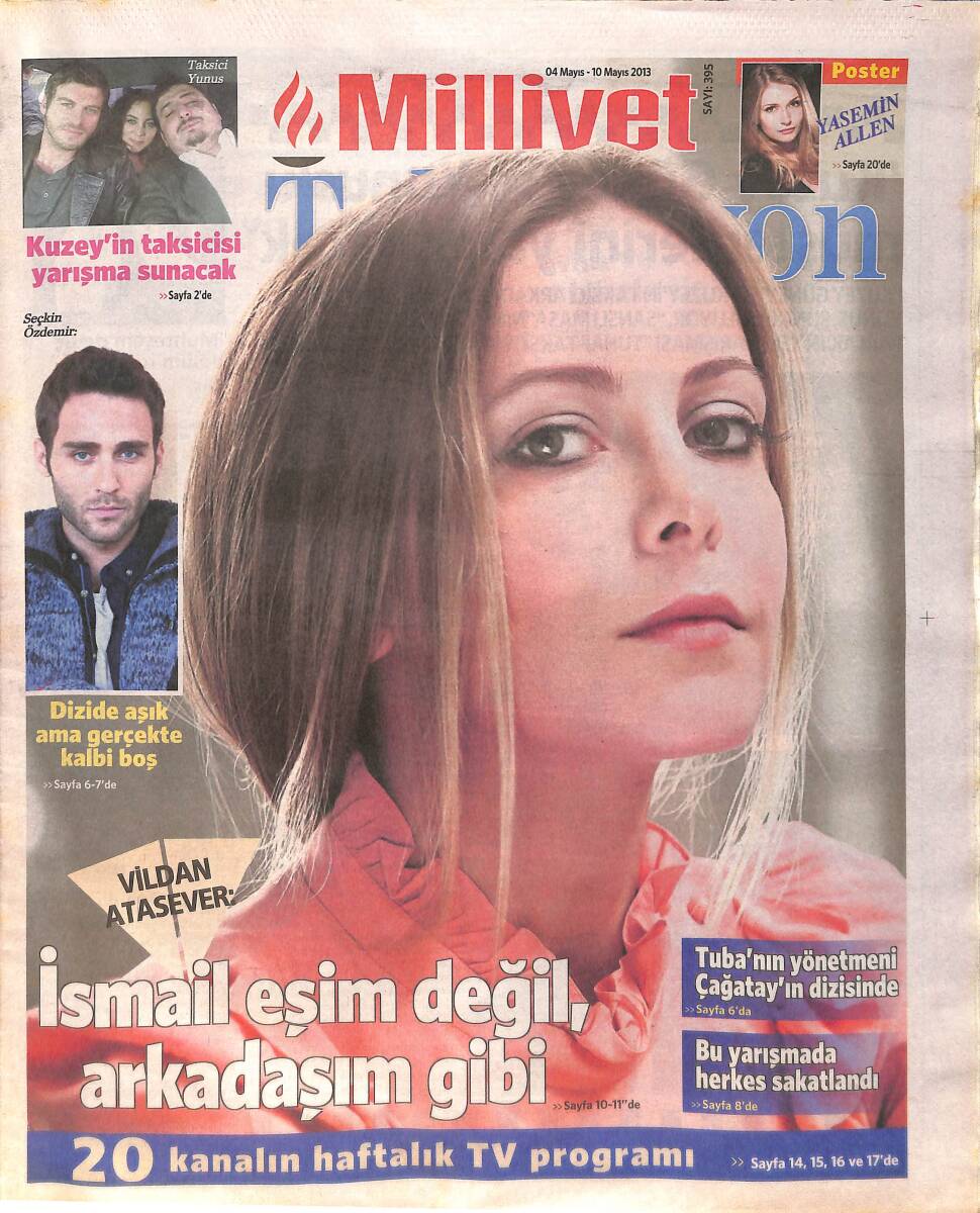 Milliyet Gazetesi Televizyon Eki 4 - 10 Mayıs 2013 GZ158349 - 1
