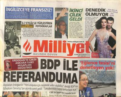 Milliyet Gazetesi Televizyon Eki 9 Şubat 2013 - Kuzey Iraka İhracat Almanyayı Yakalıyor - Ziraat Bankasından Büyük Hasat GZ117224 - 1