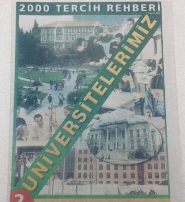 Milliyet Gazetesi Tercih Eki - 28 Nisan 2000 - Üniversitelerimiz GZ46577 - 1
