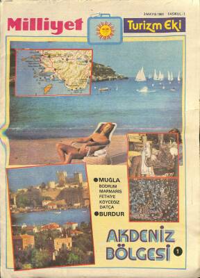 Milliyet Gazetesi Turizm Eki - Akdeniz Bölgesi GZ122466 - 1