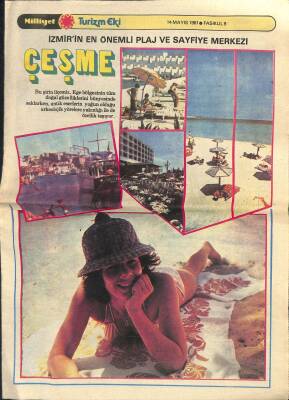 Milliyet Gazetesi Turizm Eki - Çeşme GZ122474 - 1