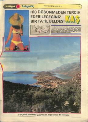 Milliyet Gazetesi Turizm Eki - Kaş GZ122470 - 1