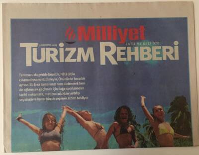 Milliyet Gazetesi Turizm Rehberi 2 Ağustos 2003 - Romantizmin Başkenti Paris,Eyfel Kulesi GZ13550 - 2
