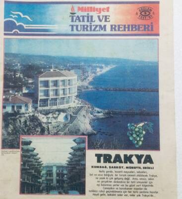 Milliyet Gazetesi Turizm Rehberi Eki 1983 - Trakya GZ42589 - 1
