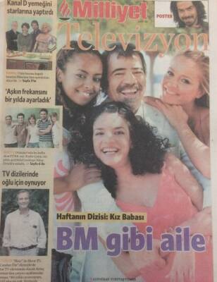 Milliyet Gazetesi Tv Eki 1 Eylül 2006 - BM Gibi Aile GZ35869 - 1