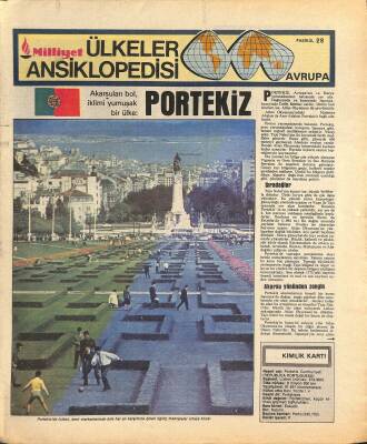 Milliyet Gazetesi Ülkeler Ansiklopedisi - Avrupa - Akarsuları Bol, İklimi Yumuşak Bir Ülke Portekiz GZ122561 - 1