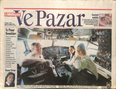 Milliyet Gazetesi Ve Pazar Eki 19 Mayıs 1996 - Red Kit Döndü GZ116062 - 1