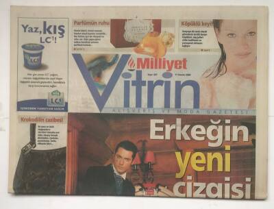 Milliyet Gazetesi Vitrin Eki 11 Kasım 2000 - Yeşille Mavinin Gizli Cenneti Uzungöl GZ3458 - 1
