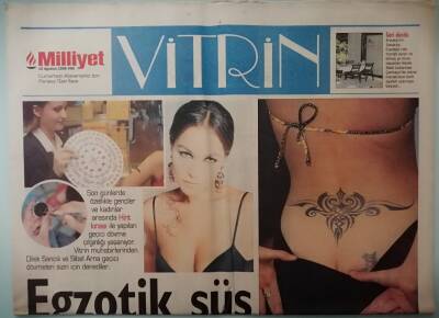 Milliyet Gazetesi Vitrin Eki 15 Ağustos 1998 Paranızın Dizginlerini Elinizde Tutun -GZ33240 - 1