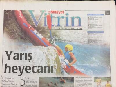 Milliyet Gazetesi Vitrin Eki 15 Mayıs 1999 Gülben Ergen Harca ki Harcanma GZ36213 - 1
