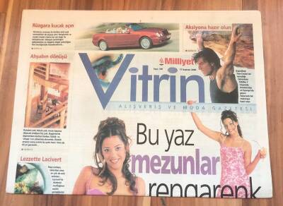 Milliyet Gazetesi Vitrin Eki 17 Haziran 2000 GZ1762 - 2