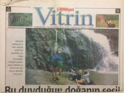 Milliyet Gazetesi Vitrin Eki 24 Nisan 1999 - Nükhet Duru Her Dem Bakımlı GZ34144 - 1
