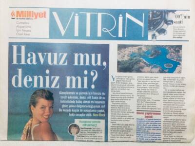 Milliyet Gazetesi Vitrin Eki 28 Haziran 1997 - 007 Omega Operasyonu GZ42858 - 1