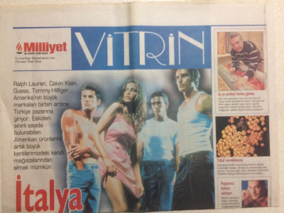 Milliyet Gazetesi Vitrin Eki 28 Kasım 1998 - İtalya Aut,Abd İn GZ24610 - 1