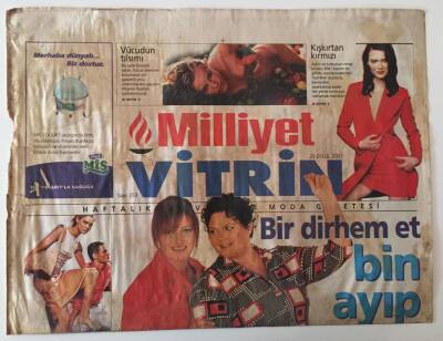Milliyet Gazetesi Vitrin Eki 29 Eylül 2001 - Bir Dirhem Et Bin Ayıp GZ26651 - 1