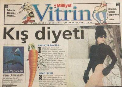 Milliyet Gazetesi Vitrin Eki 29 Ocak 2000- Seren SerengilKudurmak Üzereyim(Röportaj) GZ45033 - 2