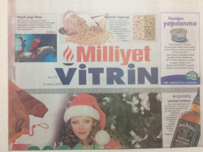 Milliyet Gazetesi Vitrin Eki 30 Aralık 2000 - Döde Arkana Bak,2000in Son Fırsatı GZ24395 - 1